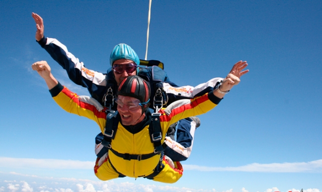 Salto con insegnante